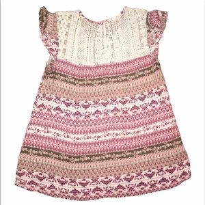 🎉 Cloud Chaser small pink girls short sleeve top